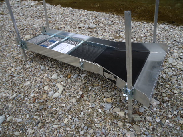 Höhen- verstellbare Stützen zu Napfschleusen Halterung, konisch, 44/39 cm