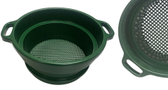 3 Stück Set SE Classifier Mesh 2 - 4 - 8 Kunststoffsieb Sieb mit Handgriffen