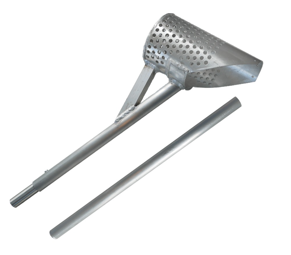 Aluminiumwattschaufel zweiteilig