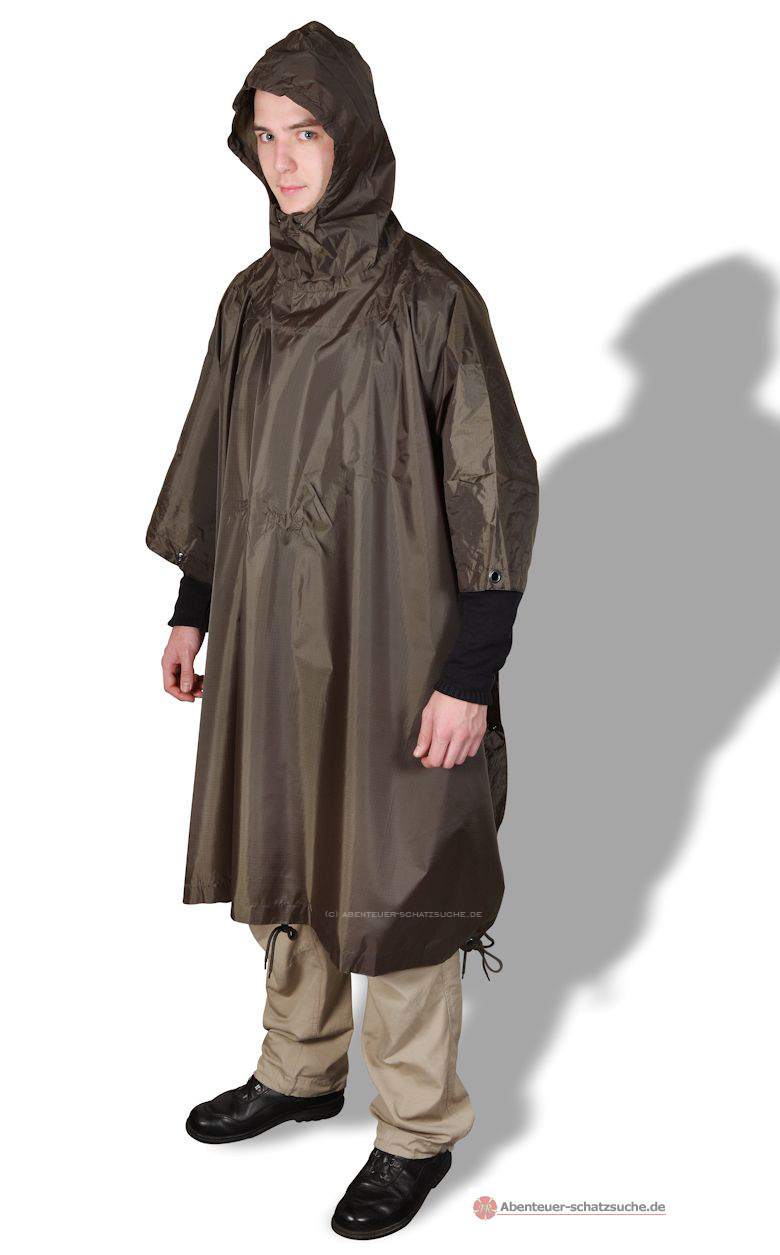 US Poncho oliv