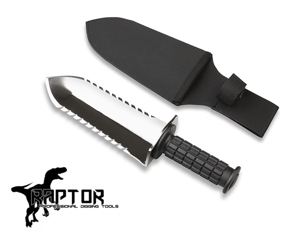 Raptor Edelstahl Grabungsmesser