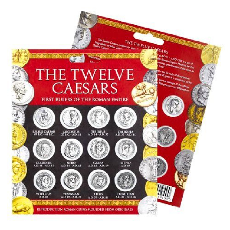 Münz-Set aus 12 Kaisermünzen - Denarius
