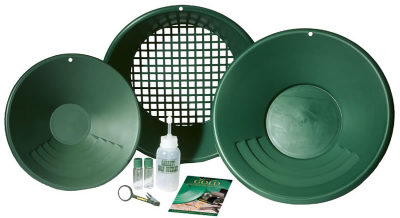 Goldwasch - Set 6 -  mit Napfschleuse Maxi