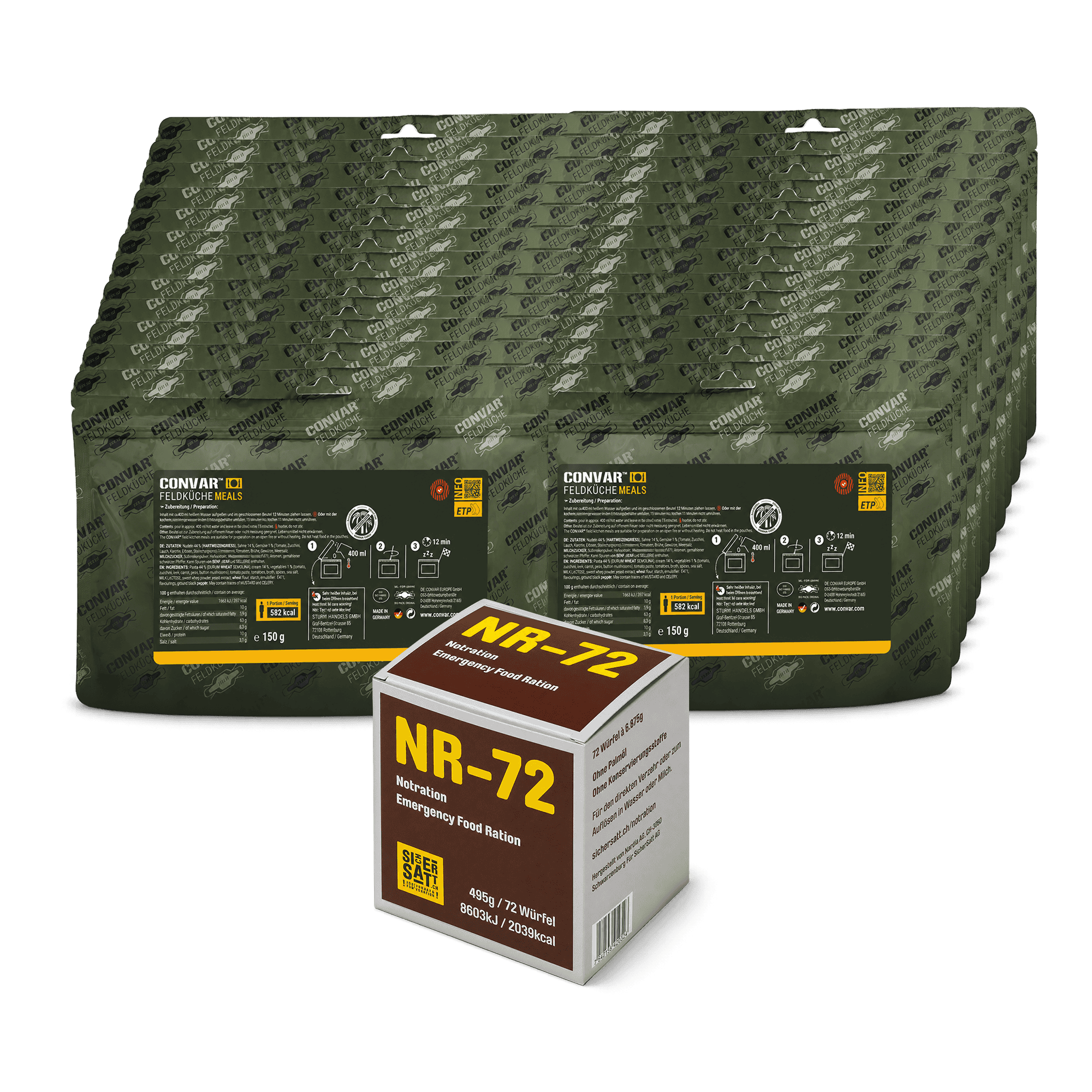  SicherSatt - 7 Tage Paket (mit Fleischgerichten)