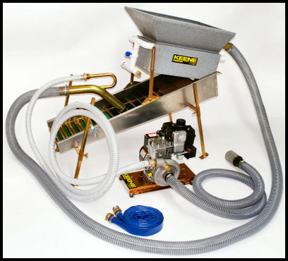 Keene 4 HP Honda Power Sluice & 2 ½ inch Dredge Combination